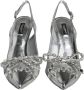 Dolce & Gabbana Kristalversierde Mesh Slingback Pumps Gray Dames - Thumbnail 2