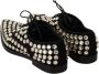 Dolce & Gabbana Elegante kristalversierde veterschoenen Black Dames - Thumbnail 19