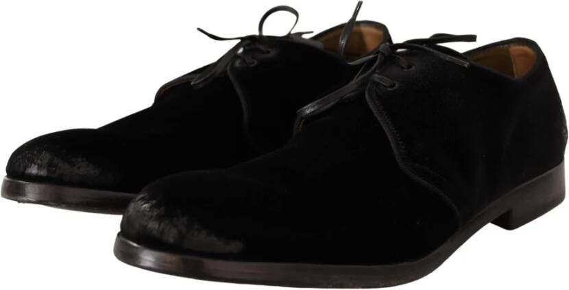 Dolce & Gabbana Laced Shoes Black Heren