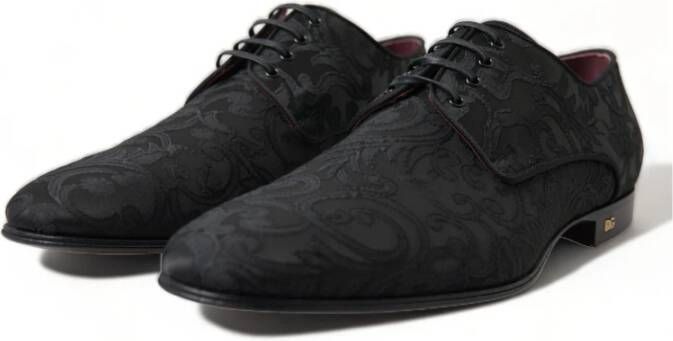 Dolce & Gabbana Laced Shoes Black Heren