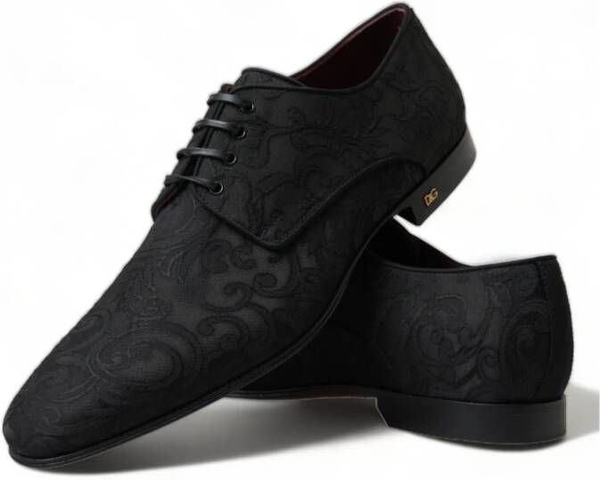 Dolce & Gabbana Laced Shoes Black Heren