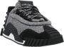 Dolce & Gabbana Lage grijze en zwarte sneakers Black Heren - Thumbnail 3