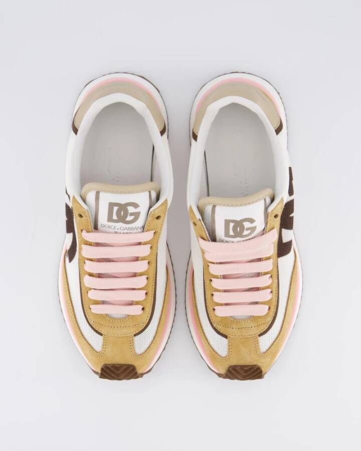 Dolce & Gabbana Lage Sneakers Beige Dames