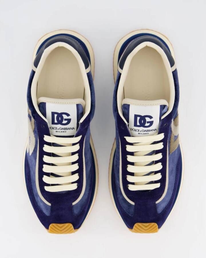 Dolce & Gabbana Lage Sneakers voor Heren Blue Heren