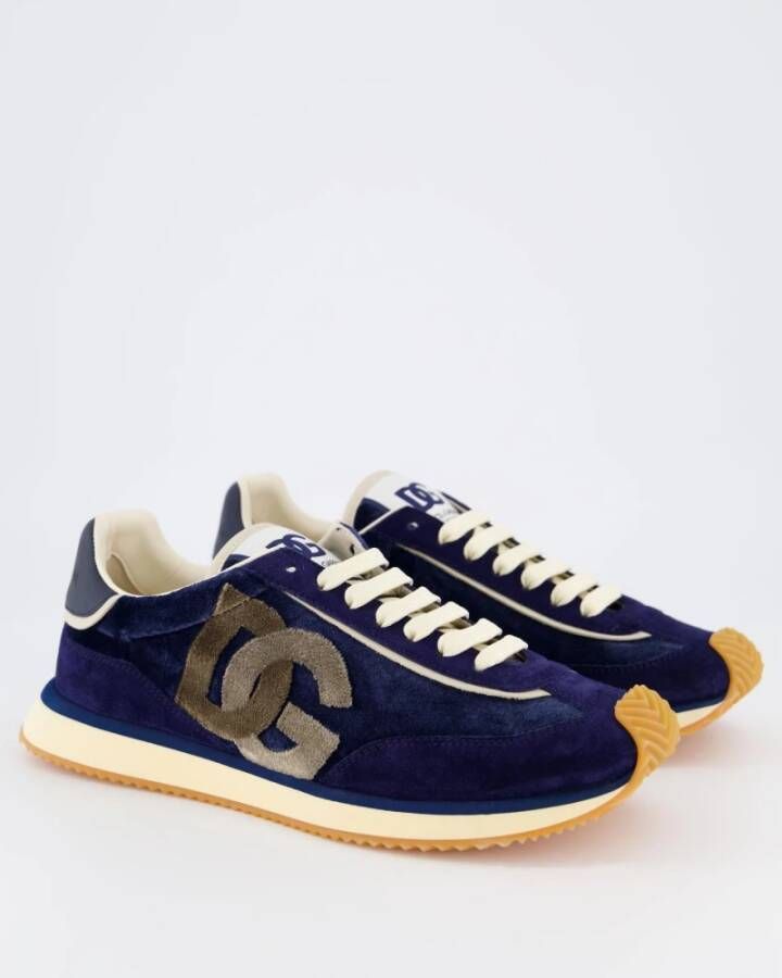 Dolce & Gabbana Lage Sneakers voor Heren Blue Heren