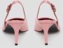 Dolce & Gabbana Lakleren Hoge Hakken met Band Pink Dames - Thumbnail 5