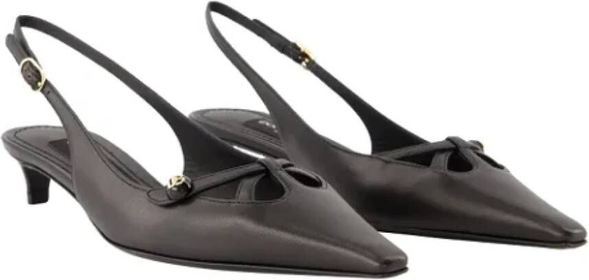 Dolce & Gabbana Leather heels Black Dames