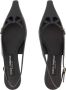 Dolce&Gabbana Pumps & high heels Slingbacks Leather Black in zwart - Thumbnail 7