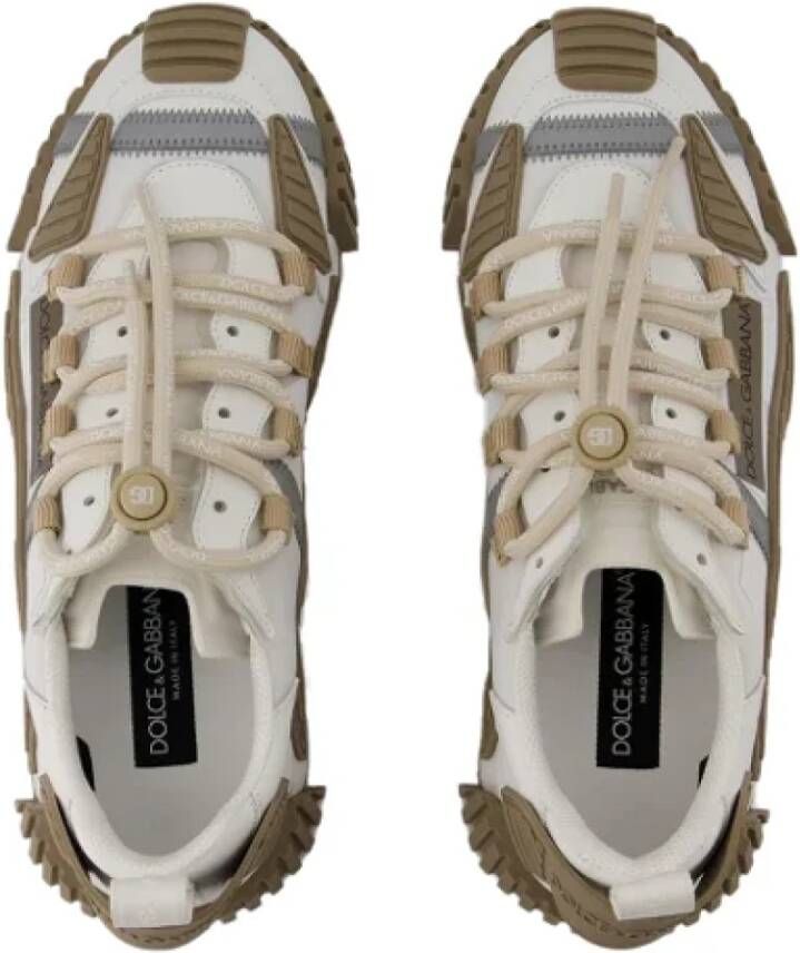 Dolce & Gabbana Leather sneakers White Dames