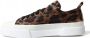 Dolce & Gabbana Leopard Canvas Casual Sneakers Schoenen Brown Heren - Thumbnail 5