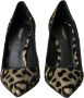 Dolce & Gabbana Luipaard Lurex Hakken Pumps Schoenen Multicolor Dames - Thumbnail 6