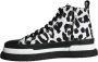 Dolce & Gabbana Leopard Print High Top Sneakers Black Heren - Thumbnail 5