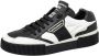 Dolce & Gabbana Leren Lage Sneakers Zwart Wit Black Dames - Thumbnail 2