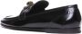 Dolce & Gabbana Leren Loafers met Gouden Logo Detail Black Heren - Thumbnail 3