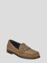 Dolce & Gabbana Beige Logo Loafers met Vierkante Neus Beige Heren - Thumbnail 12