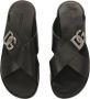 Dolce & Gabbana Leren Sandalen Black Heren - Thumbnail 4