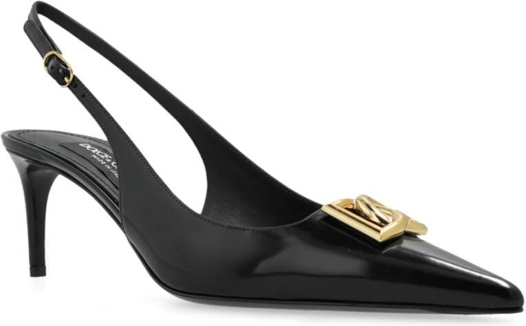 Dolce & Gabbana Leren schoenen Black Dames