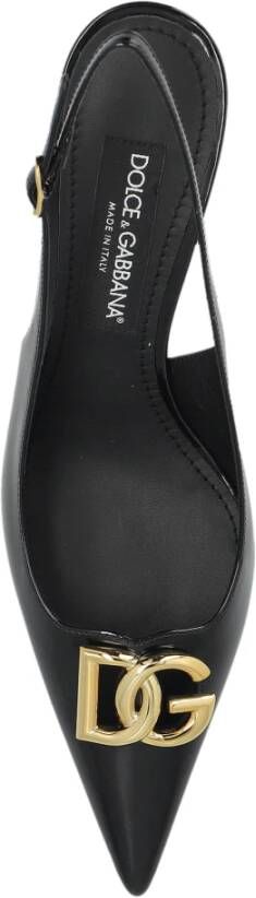 Dolce & Gabbana Leren schoenen Black Dames