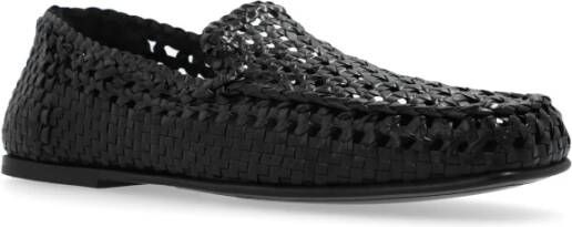 Dolce & Gabbana Leren schoenen Black Heren