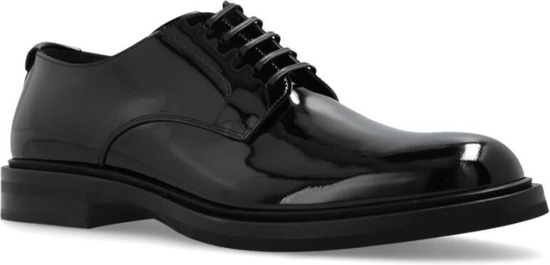 Dolce & Gabbana Leren schoenen Black Heren