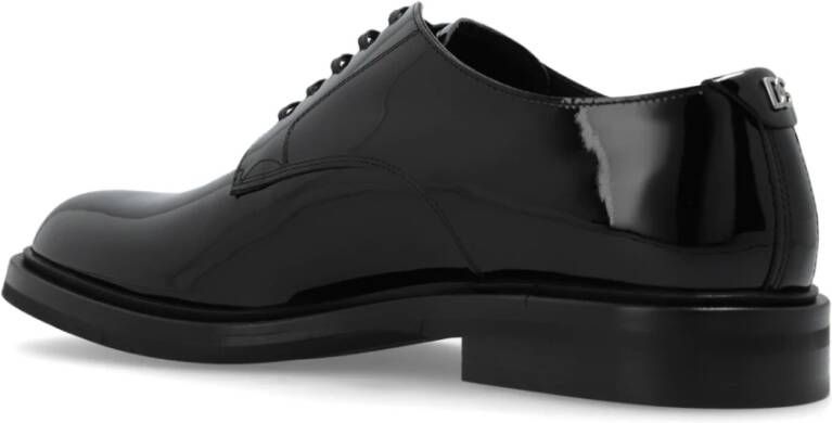 Dolce & Gabbana Leren schoenen Black Heren