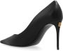 Dolce & Gabbana Zwarte Hak Décolleté Nappa Schoenen Black Dames - Thumbnail 5