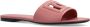 Dolce & Gabbana Roze leren slide sandalen DG Millennials Pink Dames - Thumbnail 4