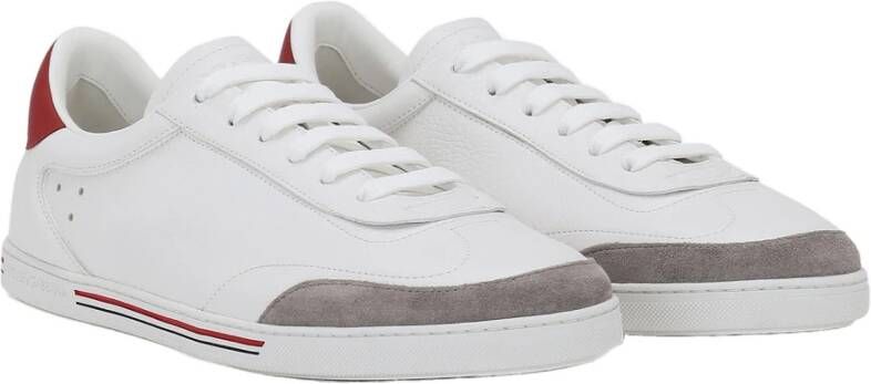 Dolce & Gabbana Leren Sneakers White Heren