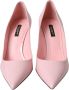 Dolce & Gabbana Lichtroze Lakleren Stiletto Pumps Pink Dames - Thumbnail 2