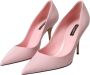 Dolce & Gabbana Lichtroze Lakleren Stiletto Pumps Pink Dames - Thumbnail 3