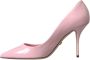 Dolce & Gabbana Lichtroze Lakleren Stiletto Pumps Pink Dames - Thumbnail 5