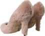 Dolce & Gabbana Lichtroze Nepbont Hakken Pumps Pink Dames - Thumbnail 4