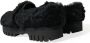 Dolce & Gabbana Zwarte Bont Leren Loafers Jurkschoenen Black Heren - Thumbnail 12
