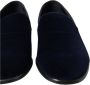 Dolce & Gabbana Blauwe Velvet Loafers Formele Schoenen Blue Heren - Thumbnail 6