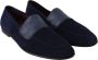 Dolce & Gabbana Blauwe Suède Caiman Loafers Slippers Schoenen Blue Heren - Thumbnail 6