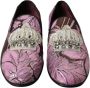 Dolce & Gabbana Bloemen Crystal Loafers Met Print Versieringen - Thumbnail 12