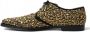 Dolce & Gabbana Zwart Goud Versierde Derby Jurkschoenen Yellow Heren - Thumbnail 12