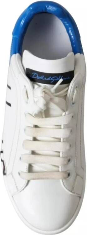 Dolce & Gabbana Logo Detail Lage Sneakers White Heren