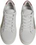 Dolce & Gabbana Logo Detail Leren Sneakers Wit Maroon White Dames - Thumbnail 3