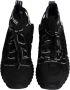 Dolce & Gabbana Logo Lace Up Casual Sneakers Black Heren - Thumbnail 3