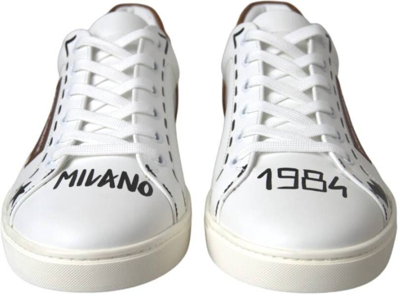 Dolce & Gabbana Logo Low Top Sneakers Schoenen White Heren