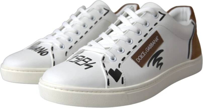 Dolce & Gabbana Logo Low Top Sneakers Schoenen White Heren