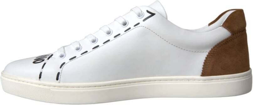 Dolce & Gabbana Logo Low Top Sneakers Schoenen White Heren