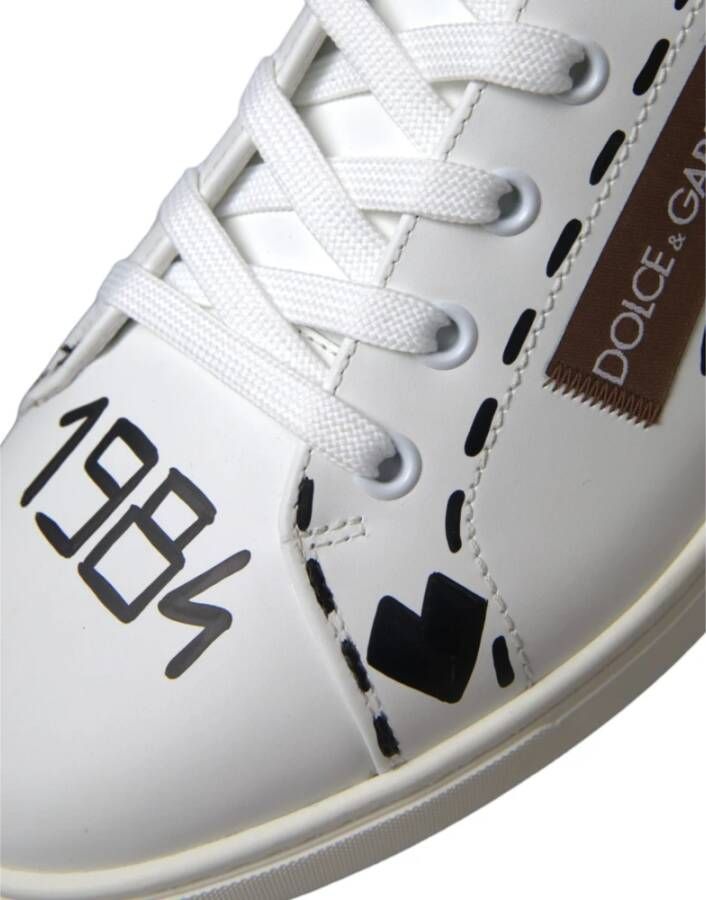 Dolce & Gabbana Logo Low Top Sneakers Schoenen White Heren