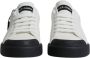 Dolce & Gabbana Logo Portofino Sneaker Schoenen Zwart Wit White Heren - Thumbnail 2