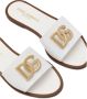 Dolce & Gabbana Logo Sandalen voor Vrouwen White Dames - Thumbnail 3