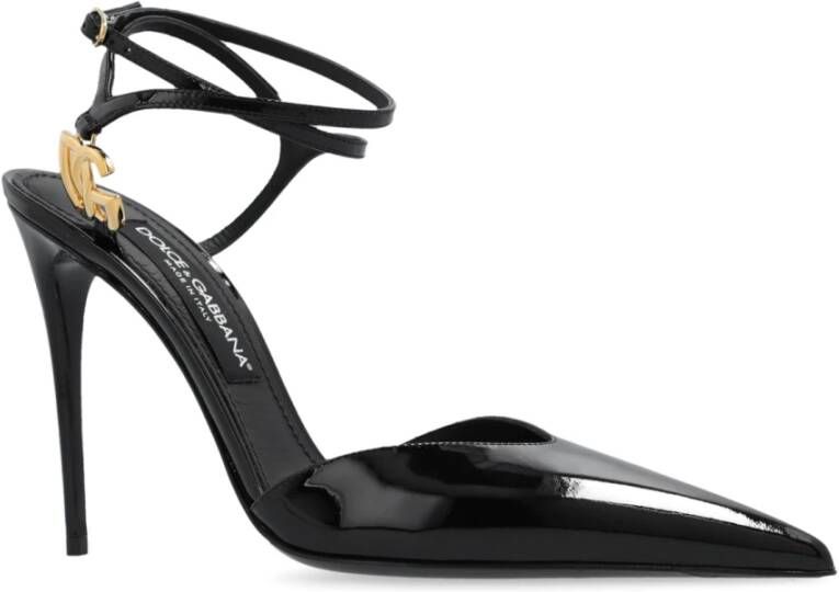 Dolce & Gabbana Lollo glossy pumps Black Dames