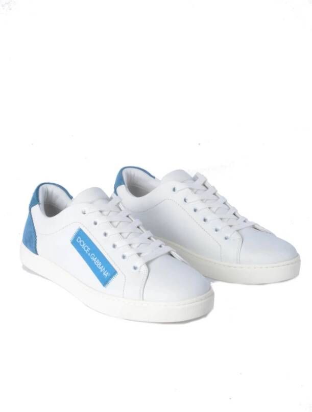 Dolce & Gabbana London Lage Sneakers Blue Dames