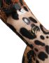 Dolce & Gabbana Luipaard Leren Hak Sandalen Brown Dames - Thumbnail 7