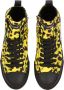 Dolce & Gabbana Luipaard Quilted Sneakers Veters Ronde Neus Yellow Dames - Thumbnail 7